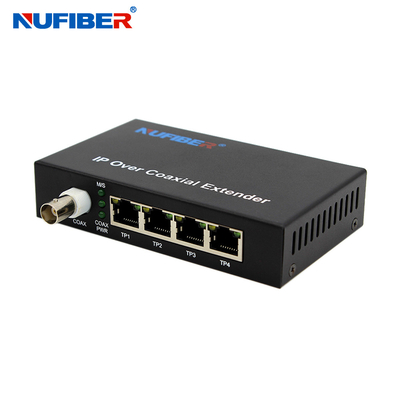 Ethernet 10 100Mbps au-dessus du supplément coaxial 2KM avec 1BNC 4LAN