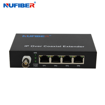 Ethernet 10 100Mbps au-dessus du supplément coaxial 2KM avec 1BNC 4LAN