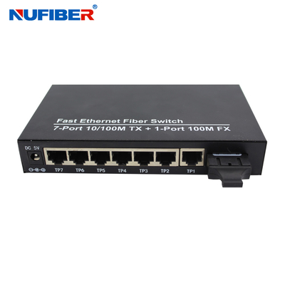 TX au mécanisme de commutation d'enregistrement et transfert de commutateur d'Ethernet de fibre de FX