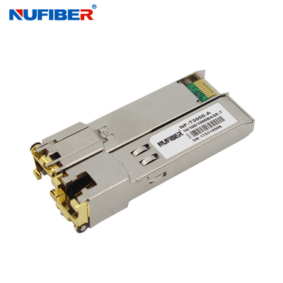 émetteur-récepteur de SFP Gigabit Ethernet de l'en cuivre 1.25G de 10/100/1000M
