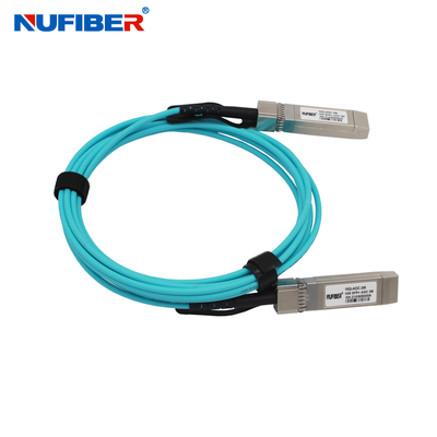 câble à fibres optiques actif de 10G SFP+ 1m/3m/7m compatibles avec le genévrier/commutateur de Dell/Cisco