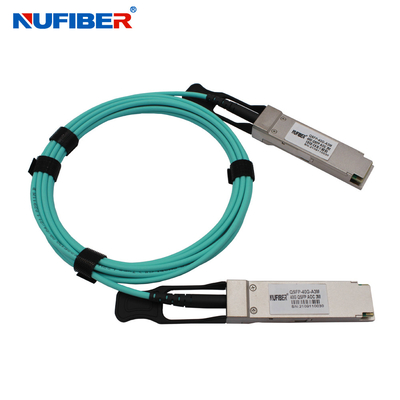 À plusieurs modes de fonctionnement de fibre optique actif QSFP+ AOC de câble compatible du réseau 40G
