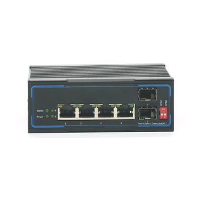 Commutateur contrôlé par Ethernet industriel 8x10/100/1000base-T 2x1000base-X SFP+