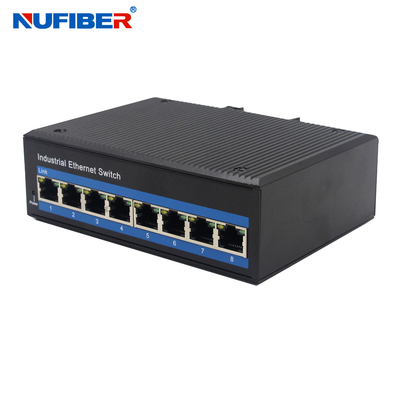 Commutateur POE industriel non géré 8 ports 100 m Ethernet UTP 1000 Mbps