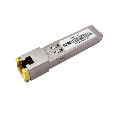 Module 100m de 1000BASE-T RJ45 SFP Gigabit Ethernet compatible avec Cisco