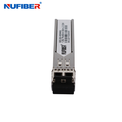 Double module optique multimode d'émetteur-récepteur de fibre SFP 1.25G MMF 850nm 550m
