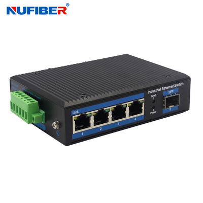 Commutateur industriel d'Ethernet de SFP 1000M SFP à 4x10/100/1000Base-T RJ45