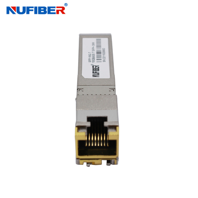 émetteur-récepteur de l'en cuivre 10Gbase-T de 30m compatible avec le genévrier MikroTik Huawei de Cisco