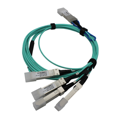 QSFP au câble de 4x10G 40G Sfp+ Aoc 1m 5m avec le connecteur de LC