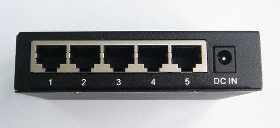 commutateur 10 d'Ethernet de fibre de 5Port Rj45 UTP 100 1000M For Network