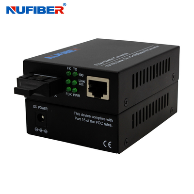 Convertisseur à plusieurs modes de fonctionnement duplex de médias de fibre de Sc de 1310nm 2KM