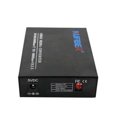 Convertisseur à plusieurs modes de fonctionnement de 850nm 550M SC Fiber Optic Media