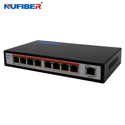 ODM 4 d'OEM commutateurs gauches d'Ethernet de 8 16 24 48V POE pour NVR