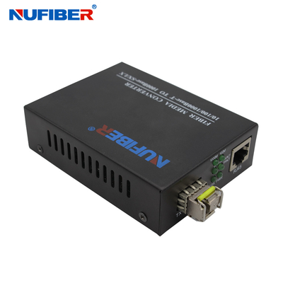 convertisseur de médias de 10/100/1000M Gigabit Ethernet UTP SFP