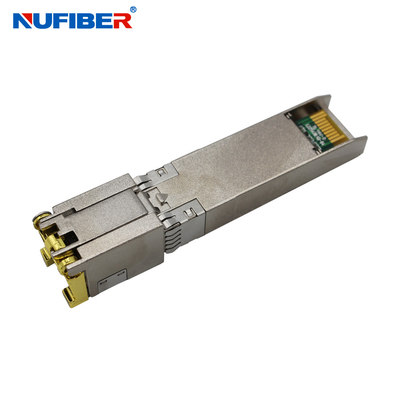 émetteur-récepteur de SFP d'en cuivre de port Ethernet de 30m RJ45 10G UTP