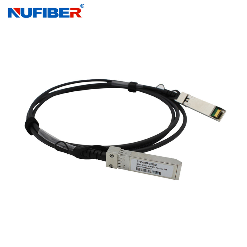 Câble direct d'attache d'en cuivre d'ODM 10Gb/S d'OEM, câble cuivre de FTTH FTTB SFP+